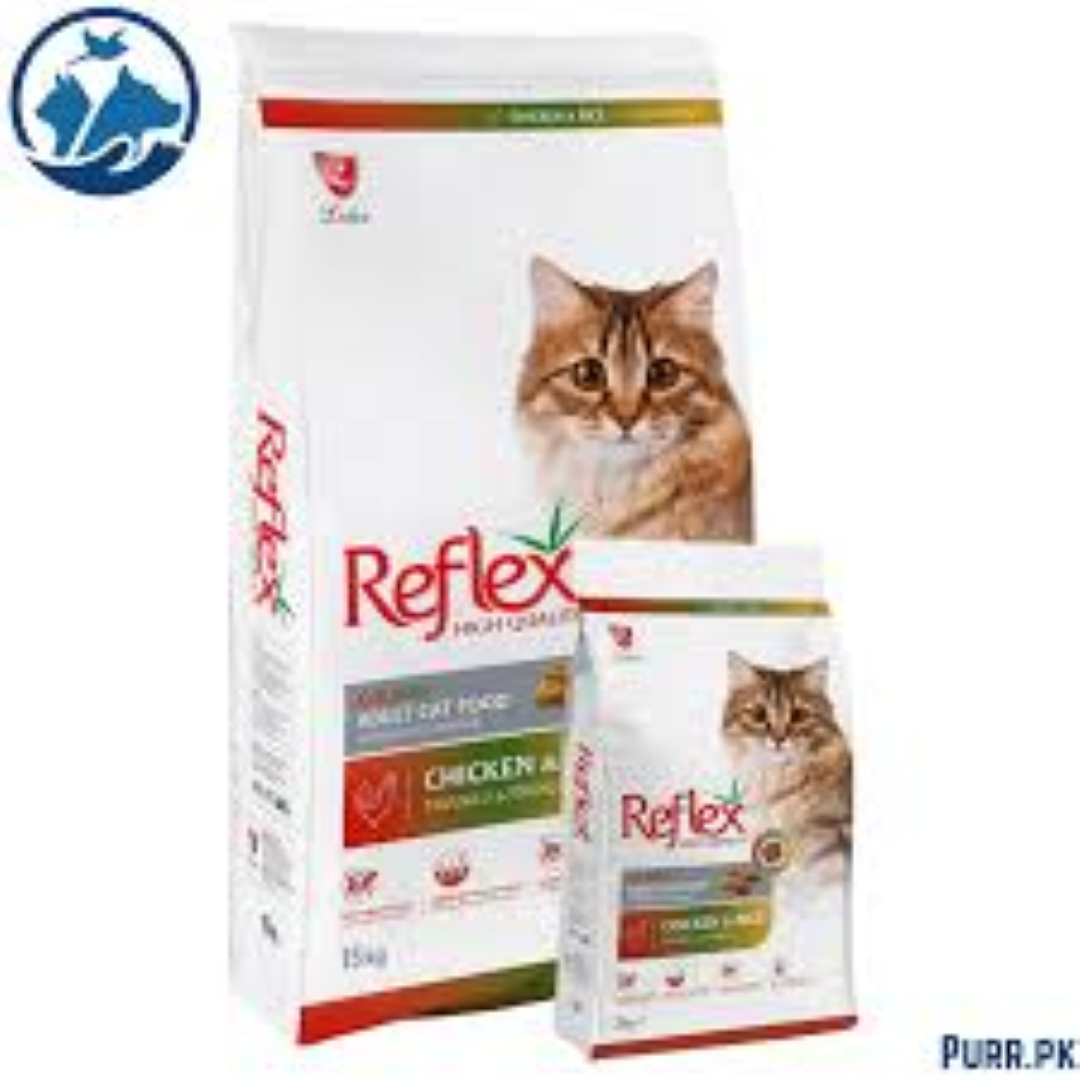REFLEX ADULT CAT FOOD MULTI COLOUR CHICKEN 2KG